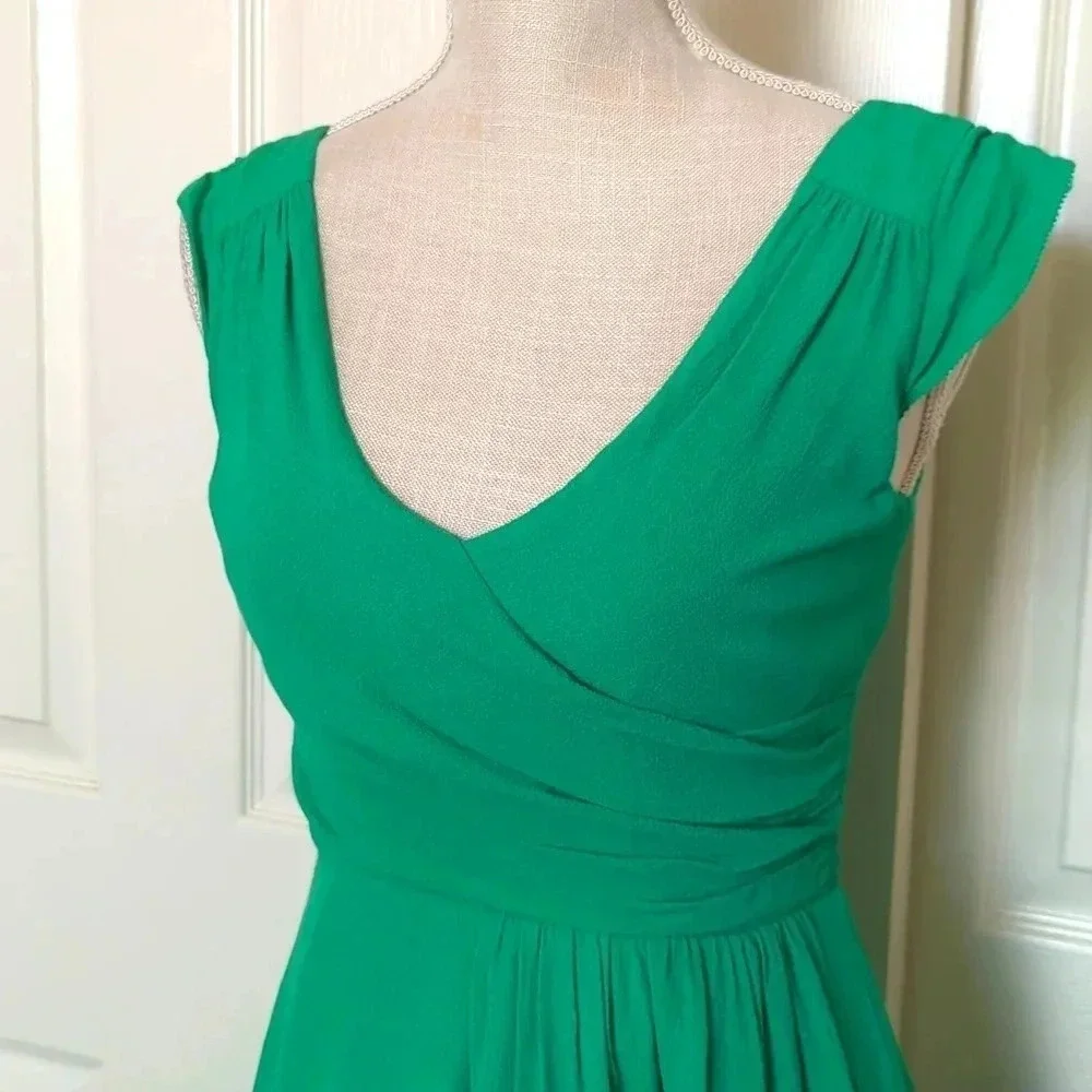 Kate Spade New York V-Neck Midi Length Dress - Picture 4 of 10